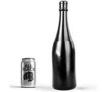 Plug anal bouteille anale 34,5cm noire, Largeur 100 mm, Longueur 340 mm, Profondeur 100 mm, Poids 1.620 Kg, Couleur Noir