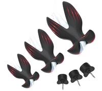 Plug Anal Creux avec Bouchon,Poire Lavement Rectale Lavement Anal,Jouet Adulte pour Entraînement Anal et Jeu,Plug Anale Gode Anal Butt Plug,Jouet Sexualité Couple (S + M + L)