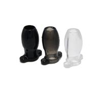 Plug anal creux tunnel noir taille S