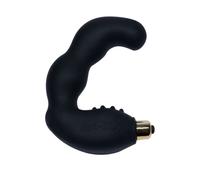 Plug anal de prostatee double bad-boy noir