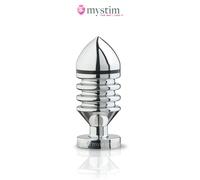 Plug anal électro-stimulation en aluminium taille S - MYSTIM