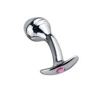 Plug anal en acier inoxydable Gode anal Jouets érotiques(S)