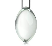 Plug anal en cristal, Butt Plug pour femmes et hommes Gode en verre Analdilos Perles anales en cristal Femme Boules anales en cristal Penis Butt Plug Jouets anaux (L)