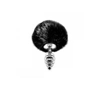 Plug anal en métal Fluffy Twist S