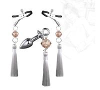 Plug anal en métal pinces à tétons avec cloche bijoux pour tétons pinces à seins pinces à seins pince à seins pinces à seins plug anal plug anal stimulation du mamelon sex toy