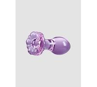 Plug Anal en Verre Crystal Flower