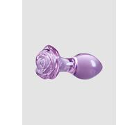 Plug Anal en Verre Crystal Rose