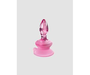 Plug Anal en Verre Ventouse Icicles N°90
