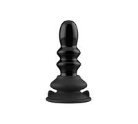Plug Anal en Verre Vibrant Ribbly