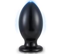 Plug Anal Extra Large pour Femmes Hommes（S-XXXXL 7 Tailles),Rugby Boules Anales Buttplug avec Ventouse Godemiché,Plug Anale,Extenseur XXL (L)
