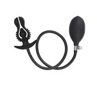Plug anal gonflable - En silicone - Avec aiguille amovible - Expansion anale - BDSM - Jouet sexuel pour couples hommes femmes