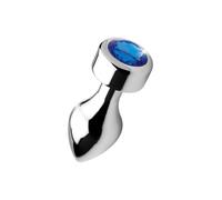 Plug Anal Métal Weighted Bijou Blue Gem Medium