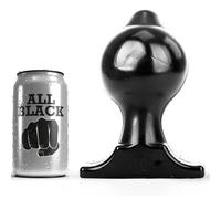 Plug anal noir 17,5cm - Profondeur: 95 mm, Couleur: Noir, Rayon: Couple, Longueur: 180 mm, Largeur: 125 mm