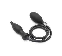 Plug Anal Noir Gonflable - Expandable Butt Plug