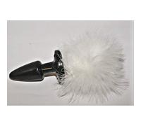 Plug Anal Queue de Lapin Blanche