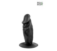 Plug anal réaliste noir 11 cm - Real Tim