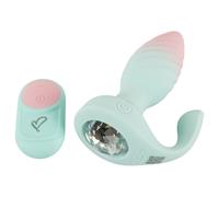 Plug Anal Vibrant Beau Coeur Juvela - Turquoise