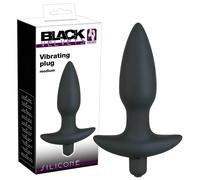 Plug anal vibrant Black Velvet - moyen