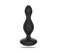 Plug Anal Vibrant - E-Stim Noir