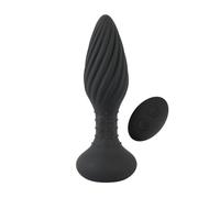 Plug anal vibrant et rotatif télécommandé - ANOS
