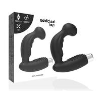 Plug anal vibrant masculin Addictive Toys noir rechargeable - Profondeur: 48 mm, Couleur: Noir, Rayon: Couple, Longueur: 190 mm, Largeur: 150 mm
