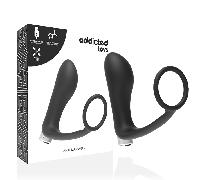 Plug anal vibrant prostatique Addicted Toys rechargeable couleur noir