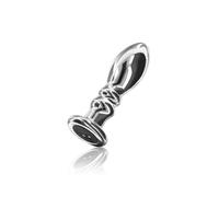 Plug anal vibrant rechargeable en métal The Slider taille M - TOYJOY