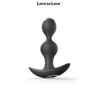 Plug anal vibrant Twinny Bud noir - LOVE TO LOVE