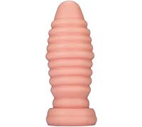Plug anal XXL 20 x 8 cm, paire de jouets anaux avec fil d'aspiration, plug anal, boule anale, massage de la prostate, dilatateur anal, jouet sexuel de masturbation(Flesh)
