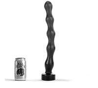 PLUG ANAL XXL Plug Long All Black 38 x 4.5 cm Noir All Black Dildo