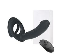 Plug Anale 10 Fréquence Double Pénétration Plug Anal Gode Butt Plug Vibrateur Strap On Plug Adult Sex Toys Couples (Avec Télécommande Avec Boîte)