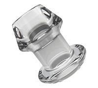 Plug anale,Extenseur anal creux avec bouchon, spéculum d'expansion Tunnel anal transparent,Butt Plug dilatateur de vagin massage sex toys pour femmes hommes couples jeux de lavement