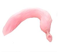 Plug Anale Femme Homme Gay Les Silicone Avec Queue en Peluche Massager Érotisme Vibrant Point g Plug Anal Vestibulaire