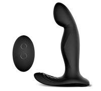 Plug Anale Homme Prostate en Silicone Télécommande Sans fil, Masseurs de Prostate Stimulateur avec 9 modes de Vibration，Vibromasseur Prostatique Anal Sex Toyspour Pour Femme Gay Débutante