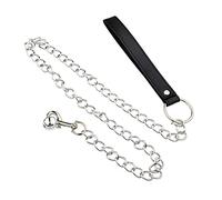 Plug Anale Plug Anal en métal avec collier de chaîne masseur de Prostate laisse Bdsm jeux pour adultes stimulateur érotique jouets sexuels Gay (cloche de laisse)