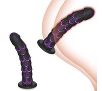 Plug Anale Realiste Gode Ventouse en Silicone,Butt Plug Dragon Plugs Anals Godemichets,Plug Anale,Masseurs de Prostate,Plug Anal Godes Plug Femme Débutante,Dilatateur Anus Jouet Sexualité Couple (M)