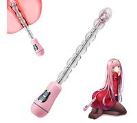 Plug Anals Plug Vibrant, 6 Perles Anales Vibrant avec 12 Fréquences de Vibration, Etanche Prostate Stimulateur pour Clitoris Anal Sex Toys, Vibromasseurs Femme Jouets Sexuell