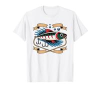 Plug en Bois Leurre Vintage Art Collectionneur T-Shirt