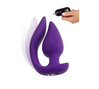 Plug et stimulateur externe vibrant 2 en 1 - Sweet Smile