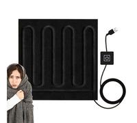 Plug In Heating Pad, Fast Heating Electric Blanket, USB Powered Electric Heatings Pad for Home Hotel Car, Multipurpose Heated Blanket for Quick Warmth Relaxation and Comfort During Cold Days