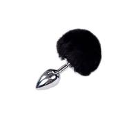 Plug métal Fluffy M noir - Alive