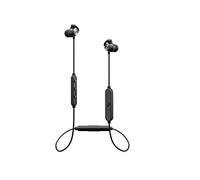 PLUG 'N PULL Écouteurs intra auriculaires sans fil Bluetooth 5.0 avec micro, 15 heures d'autonomie, microphone avec réduction de bruit, idéal sport, résistant à la transpiration, fixation magnétique