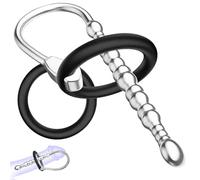 Plug pénien en acier inoxydable pour homme - Dilatateur urétral lisse & sounding rod pour stimulation contrôlée, masturbation et BDSM Play