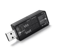 Plug & Play - Testeur de courant électrique USB - Protocoles de charge - Efficacité de sortie - Stabilité de l'appareil - Augmente l'efficacité de l'évaluation réelle de la consommation et du jeu
