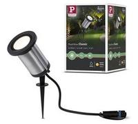 Plug & Shine Projecteur de jardin LED Classic Spot individuel IP65 3000K 5,1W Anthracite Anthracite