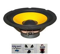 PLUG & SOUND 1 W-088 Haut Parleur diffusant Moyen Bas woofer 20,00 cm 200 mm 8" 75 Watt rms 150 Watt Max impédance 8 ohm sensibilité 92 DB, 1 Piece + 3 Stickers;