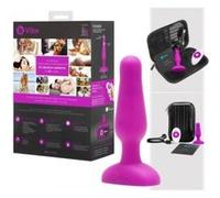 Plug Anal Vibrant Novice b-Vibe - Couleur : Fuchsia