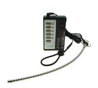 Plug urétral pour homme avec anneau, choc électrique, en acier inoxydable, rond et lisse, massage des parties intimes, stimulation, dilatate