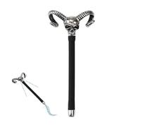 Plug Urétral Silicone avec Tête Métal pour Homme - Stimulateur Urétral Masculin, Penis Plug Urethral Sound, Dilatateur Flexible Fetish Accessoire pour Adultes (B)