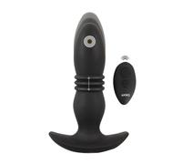 ANOS - vibromasseur anal télécommandé (noir)